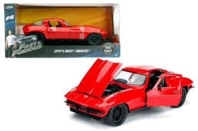 Метален автомобил Fast & Furious Letty's Chevrolet Corvette 25 320 3010  1:24 Jada Toys