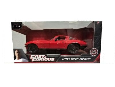 Метален автомобил Fast & Furious Letty's Chevrolet Corvette 25 320 3010  1:24 Jada Toys
