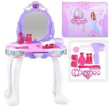 Детска тоалетна и козметична маса за момичета с аксесоари YL80013