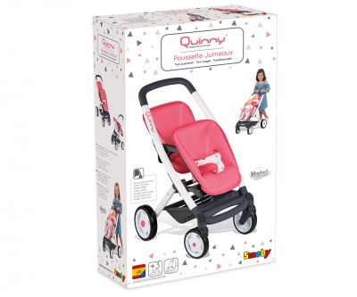 Smoby Детска количка за кукли близнаци Quinny Maxi Cosi