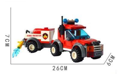 Конструктор Fire truck Пожарен камион Gudi 9208