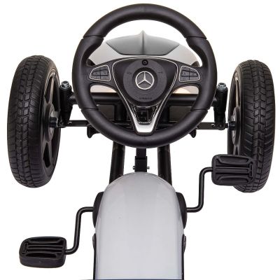 Детски картинг Mercedes-Benz Go Kart EVA - червен