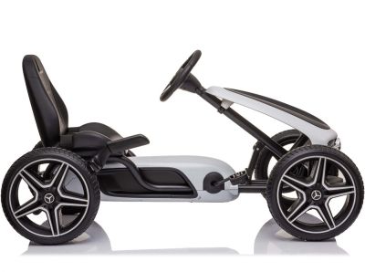 Детски картинг Mercedes-Benz Go Kart EVA, черен