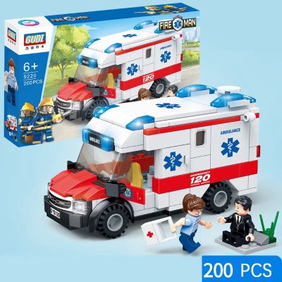 Конструктор Линейка Ambulance GUDI 9220