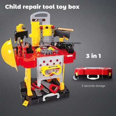 Детска работилница с инструменти Механик 3 в 1 