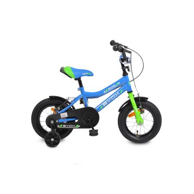 Детски велосипед Byox Racing със спомагателни колела 12" 