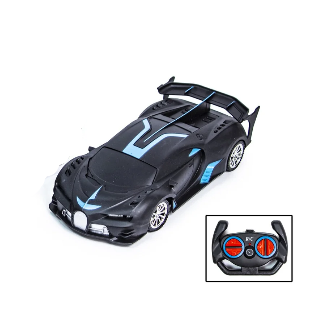 Кола с радио контрол Bugatti синя