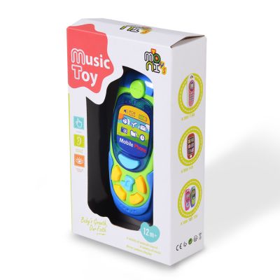Детски музикален телефон с бутони