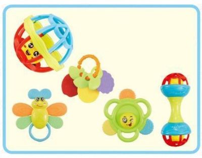 Комплект бебешки дрънкалки и гризалки 997-5