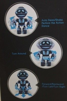 Танцуващ музикален робот с радио контрол 2028