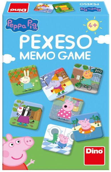 Настолна игра Peppa Pig Memo Dino 62200