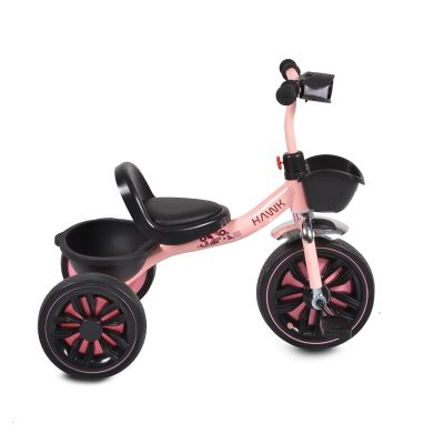 Детска триколка колело с педали Byox Hawk розов цвят