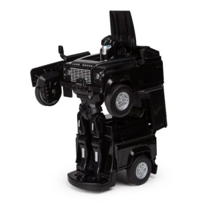 Transformer джип Land Rover Defender със светлини Rastar 1:32 BLACK