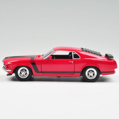 Метална количка 1970 Ford Mustang Boss 302 Welly 1:24 