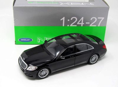 Метална количка Mercedes Benz S Class Welly 1:24