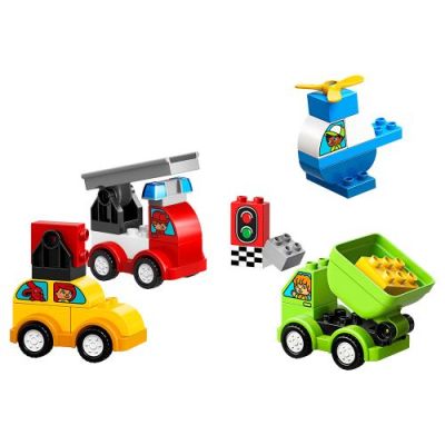 Конструктор LEGO DUPLO 10886 - Моите първи автомобилни творения