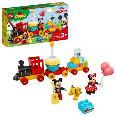 Конструктор LEGO DUPLO Disney 10941 - Влак за рождения ден на Mickey и Minnie
