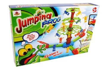 Занимателна игра Скачащите жабки
