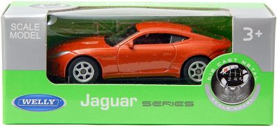 Метална кола Jaguar F-Type Coupe Welly 1:60 
