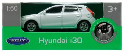 Метална кола Hyundai i30 Welly 1:60 