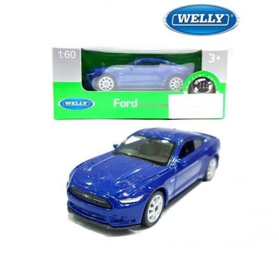 Метална кола Ford Mustang GT Welly 1:60 