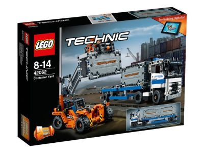 Конструктор LEGO TECHNIC Контейнерен терминал 42062