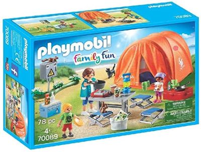 Конструктор Playmobil Family Fun Семеен къмпинг 70089