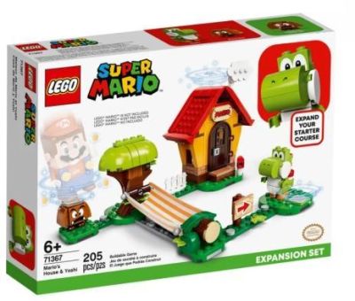 Конструктор LEGO Super Mario 71367 - Допълнение Mario’s House & Yoshi