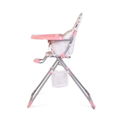Детски стол за хранене Moni Scaut - розов