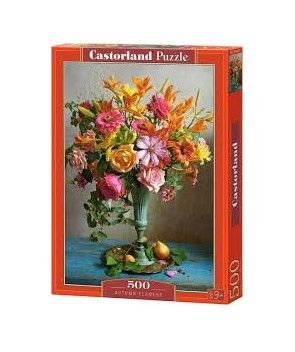 Пъзел Есенни цветя Castorland 500 части - 53537