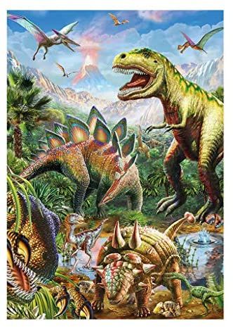 Детски пъзел Светът на динозаврите Neon 100XL Dino 394155