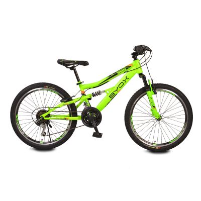 Велосипед със скорости BYOX 24" VERSUS зелен -
