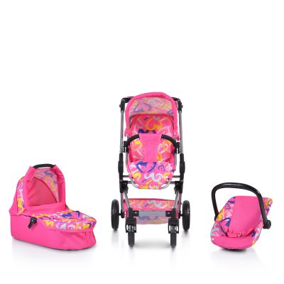 Детска комбинирана количка за кукли Venera 9636