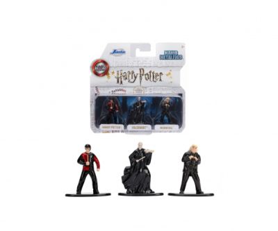 Комплект 3 метални нанофигури Nano Harry Potter Jada Toys 253182000