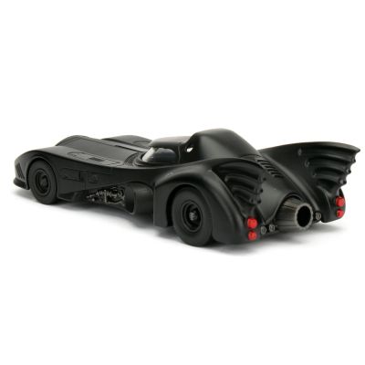 Метален автомобил Batmobile&Batman Justice League 1/32