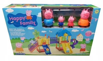 Игрален комплект с фигурки детска площадка PEPPA PIG dy1853-2