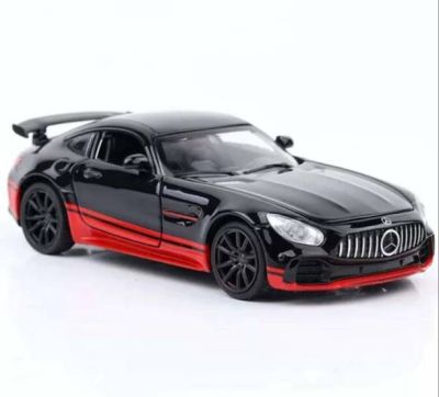 Метален автомобил със звук и светлини Mercedes Benz GT 3 AMG 1/24
