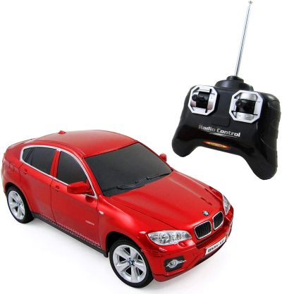 Кола с радио контрол BMW X6 червена 866-2404