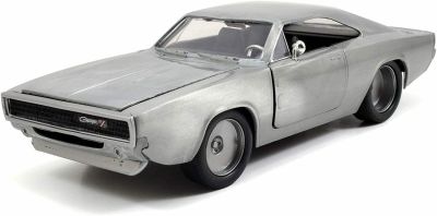 Метален автомобил Fast & Furious Dom's 1968 Dodge Charger R/t 1:24 Jada Toys