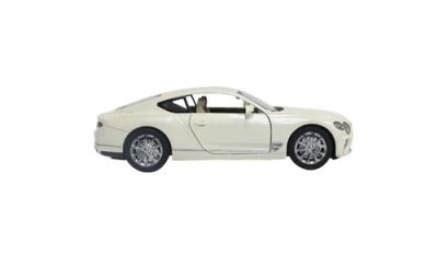 Метален автомобил със звук и светлини BENTLEYS Continental GT 1/24 бяла