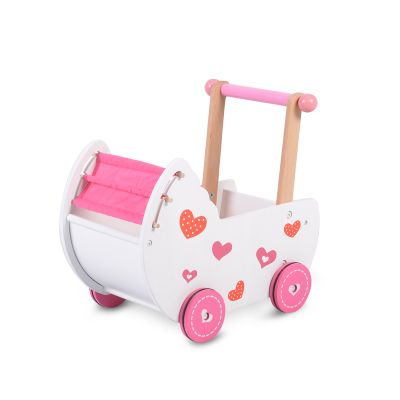 Детска дървена количка за кукли 2150