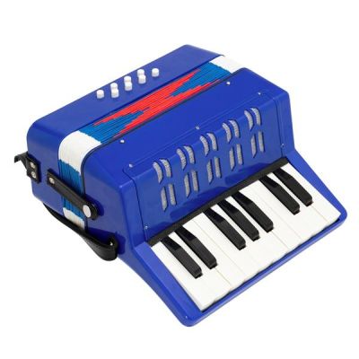 Детски акордеон с 17 клавиша СИН