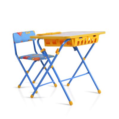 Детска сгъваема маса със стол Nika NATURE KU2P - E/HVZ