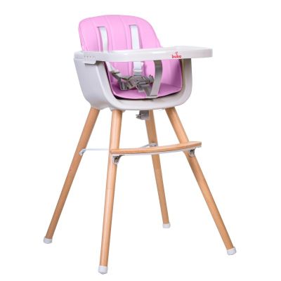Детско столче за хранене Buba Carino - Розово