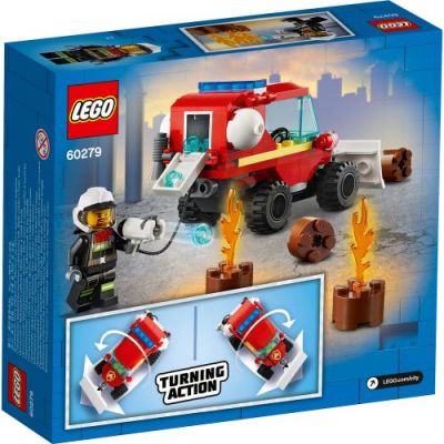 Конструктор LEGO CITY Камион за пожарна опасност 60279