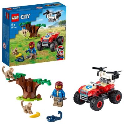 Конструктор LEGO CITY Спасяване на дивата природа 60300