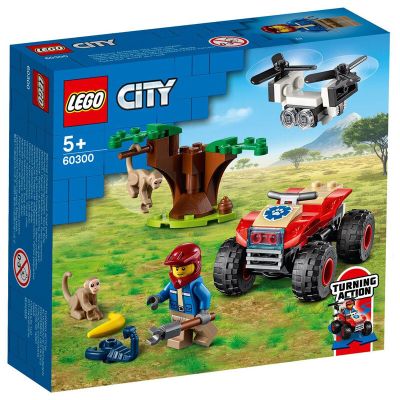 Конструктор LEGO CITY Спасяване на дивата природа 60300