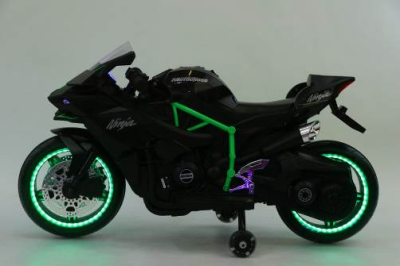 Детски акумулаторен мотор Ninja Duo, черен