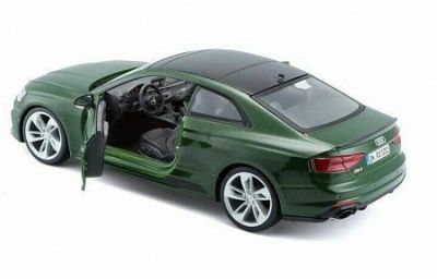 Метален автомобил Audi RS 5 Coupe green Bburago 1:24 