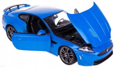 Метална кола Jaguar XKR -S blue Bburago 1:24  